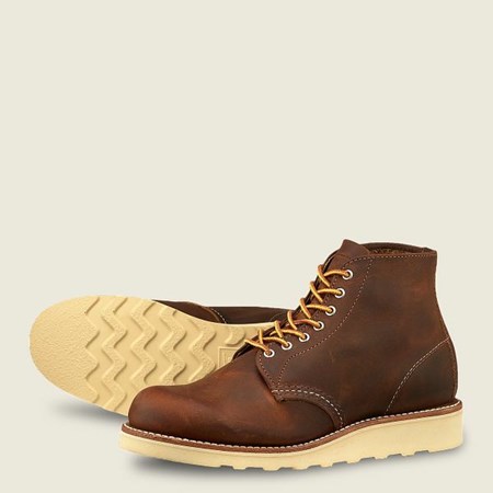 Red Wing 6-inch Round Short Boot Women's Heritage Boots Dark Brown | 0728HCPIO