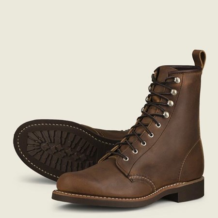 Red Wing Silversmith Short Boot Women's Heritage Boots Brown | 5396GMUVI