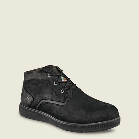 Red Wing Zero-G Lite CSA Chukka Men's Work Shoes Black | 6921FIRMP