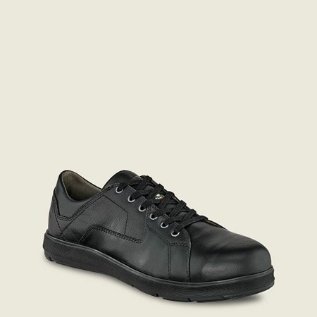 Red Wing Zero-G Lite CSA Oxford Men's Work Shoes Black | 1962TVIGA