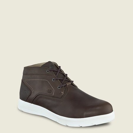 Red Wing Zero-G Lite Chukka Men's Work Shoes White | 4367FCKYH