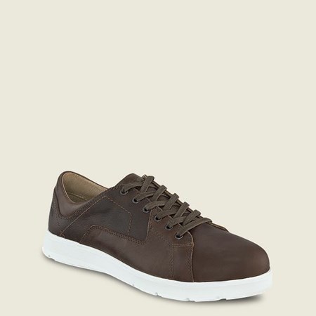 Red Wing Zero-G Lite Oxford Men's Work Shoes White | 7312XNWOA